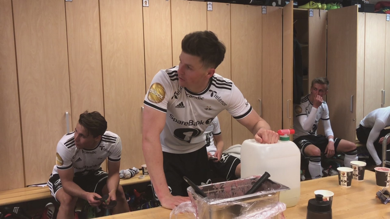 Deilig feiring etter 3-0